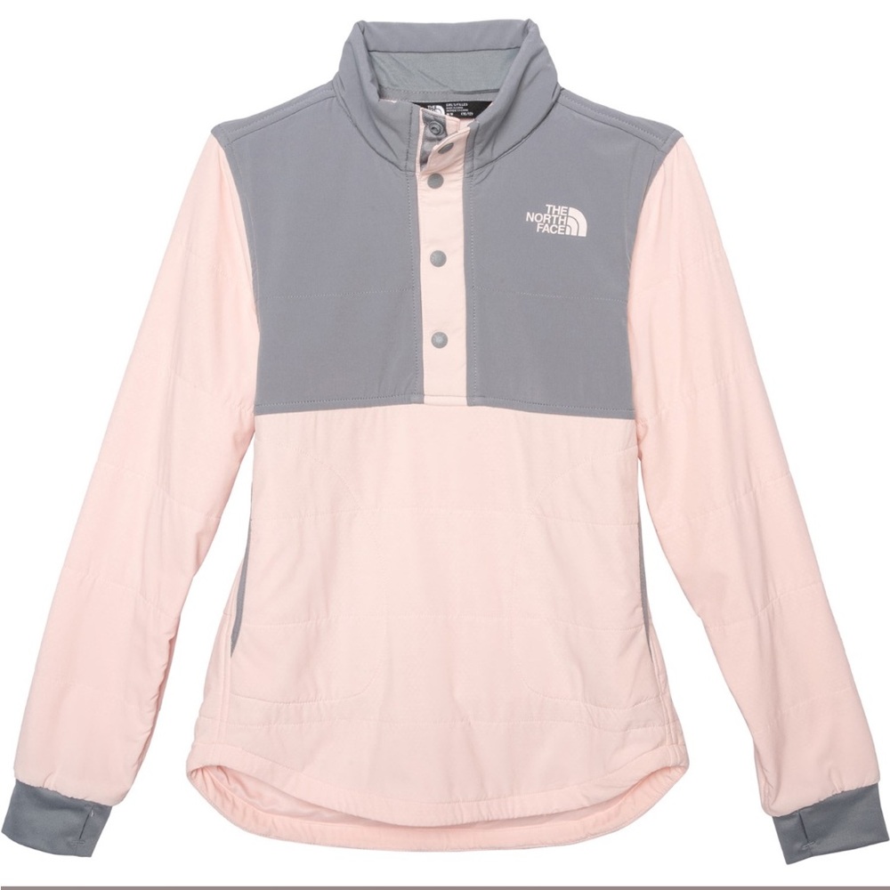 🌲The North Face Mountain Sweatshirt Insulated, Snap Neck Sz. 2XS🌲